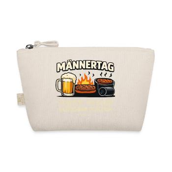 MännerTag Grillgaudi Design - Bio-Täschchen - Natur - Vorne