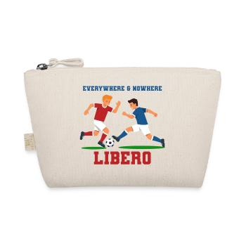 Illustration du duel de football de libero - Trousse biologique - nature - Devant