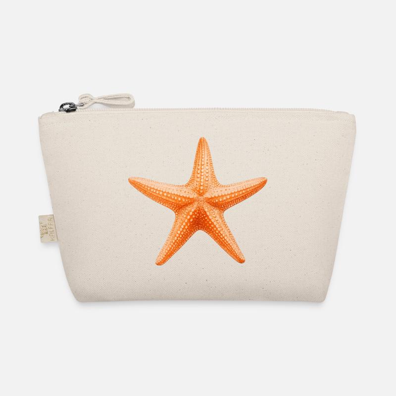 Conception de la plage Orange Starfish Trousse biologique