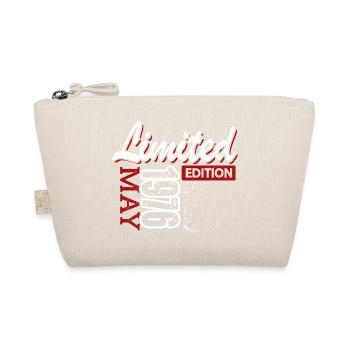 Limited Edition May 1976 Birthday Gift - Organic Pouch - nature - Front