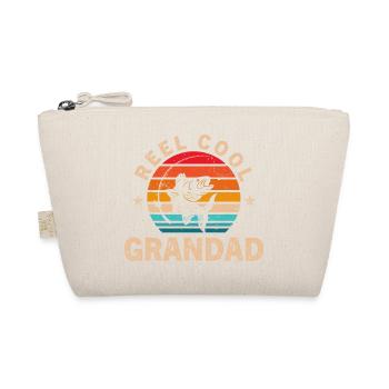 Retro Reel Grandpa - Organic Pouch - nature - Front