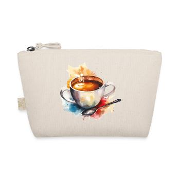 Watercolor Coffee Mug Spray Paints - Organic Pouch - nature - Front