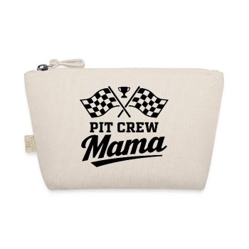 Pit Crew Mama Motorsport Racing Design - Bio-Täschchen - Natur - Vorne