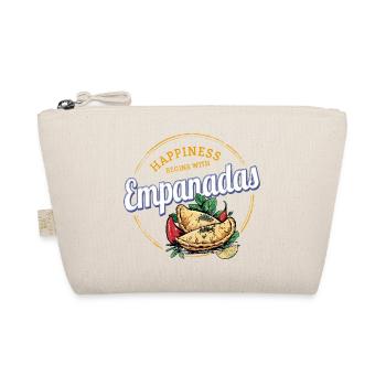 Empanada Snack Vintage Spain Retro Dumplings - Organic Pouch - nature - Front