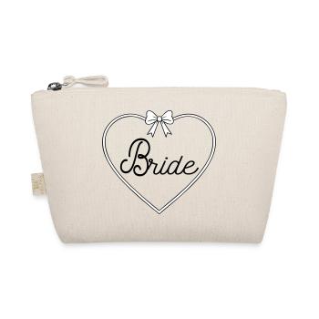 Conception de nœud en forme de cœur de mariée – Équipe de mariage pour enterrement de vie de garçon O - Trousse biologique - nature - Devant