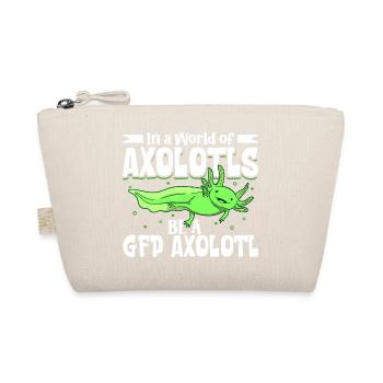 Be a GFP Axolotl - Organic Pouch - nature - Front