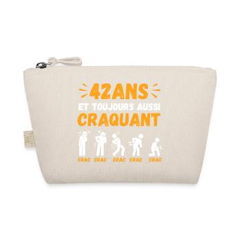 42 Ans Toujours Aussi Craquant Humour Crac - Trousse biologique - nature - Devant