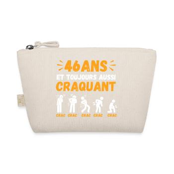 46 Ans Toujours Aussi Craquant Humour Crac - Trousse biologique - nature - Devant