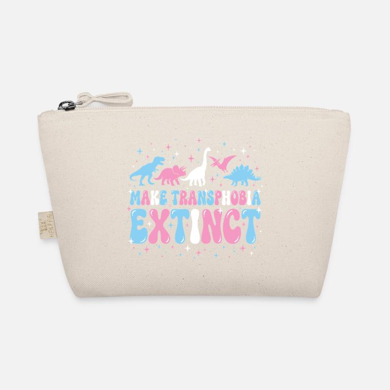 LGBTQ Pride Month - Make Transphobia Extinct Organic Pouch