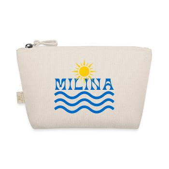 Milina Sun and Waves - Organic Pouch - nature - Front