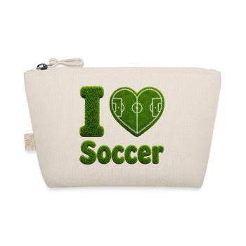 J’adore la conception de terrains de football en gazon et cœur - Trousse biologique - nature - Devant