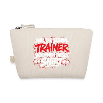 Nur Die Besten Trainer Shirt - Bio-Täschchen - Natur - Vorne