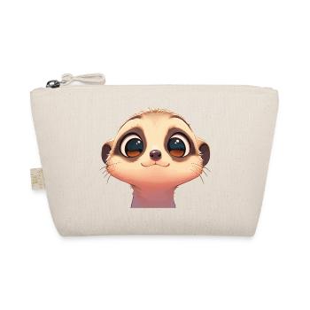 Meerkat Erdmännchen - Bio-Täschchen - Natur - Vorne