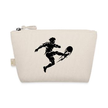 Silhouette du footballeur - Trousse biologique - nature - Devant
