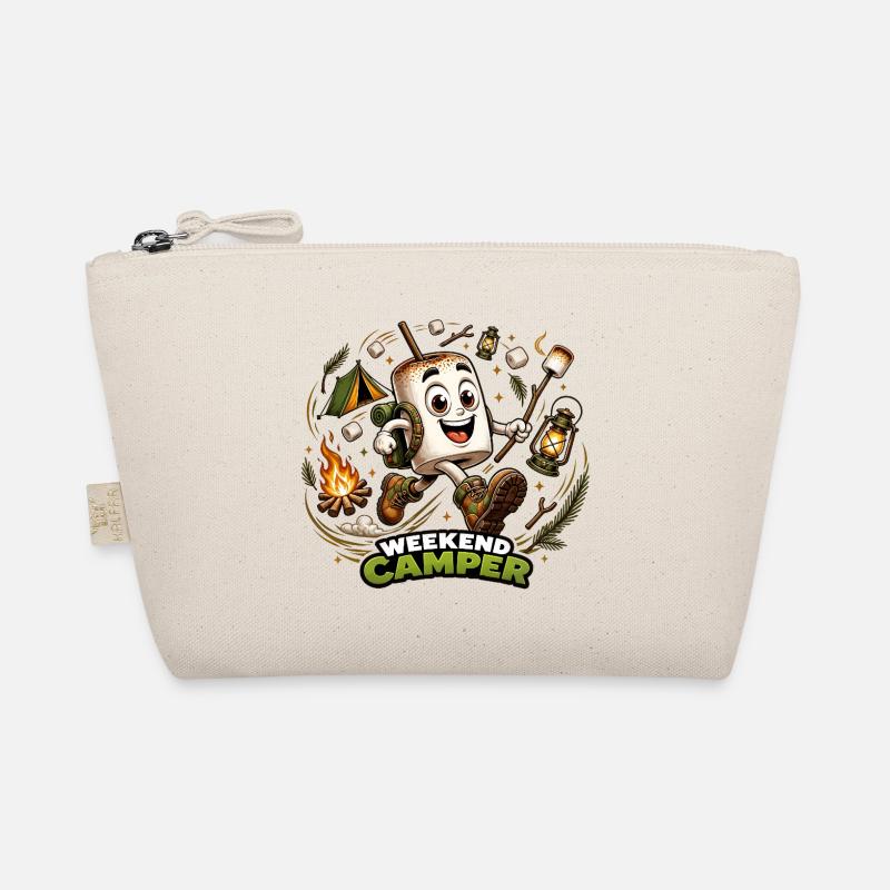 Camping Marshmallow-Marshmallow-Wochenend-Abenteurer Bio-Täschchen