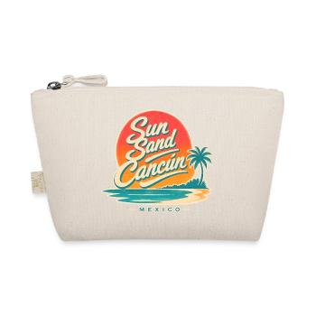 Cadeaux de vacances à la plage, Soleil Sand Cancun Mexique - Trousse biologique - nature - Devant