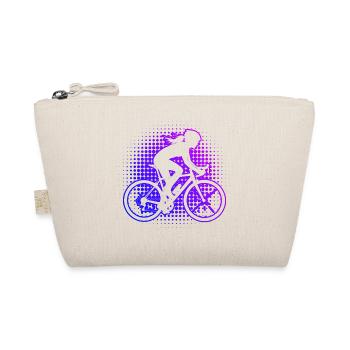 Straßenradsport Geschenkidee für der Rennradfahrer - Bio-Täschchen - Natur - Vorne