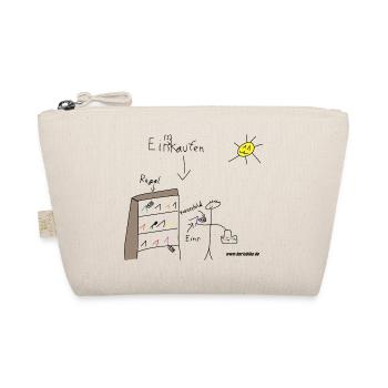Ein(s) kaufen - Bio-Täschchen - Natur - Vorne