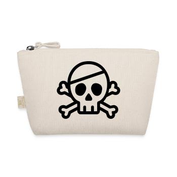 tête de mort - Trousse biologique - nature - Devant