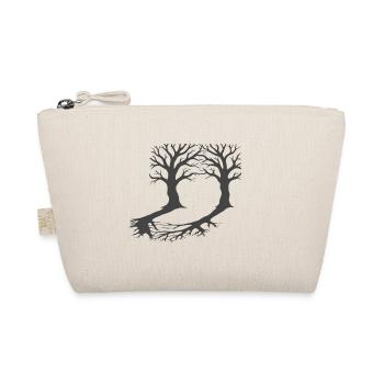 Silhouette minimaliste de racines forestières entrelacées - Trousse biologique - nature - Devant