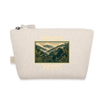Marque de voyage vintage Uganda Bwindi - Trousse biologique - nature - Devant