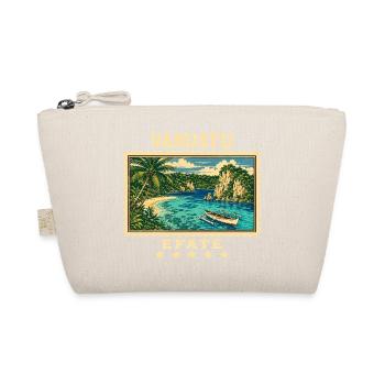 Marque de voyage vintage Vanuatu Efate - Trousse biologique - nature - Devant