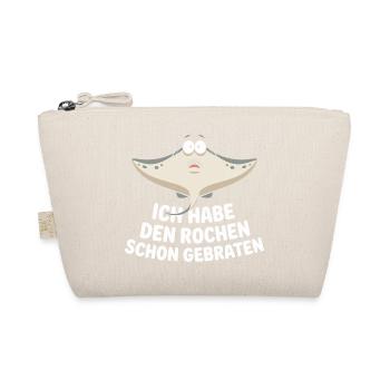 Rochen Schon Gebraten Stachelrochen Manta Rochen - Bio-Täschchen - Natur - Vorne