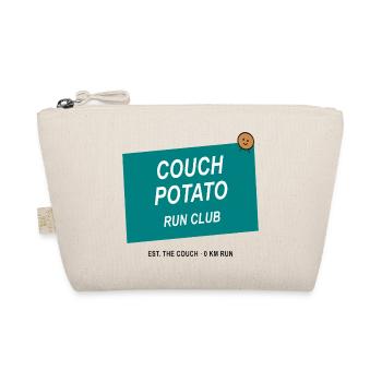 Couch Potato Laufclub - Bio-Täschchen - Natur - Vorne