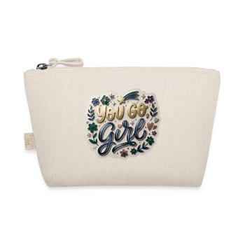 You Go, Girl - Organic Pouch - nature - Front