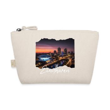 Eindhoven Abend Skyline - Bio-Täschchen - Natur - Vorne