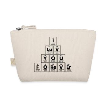 Chemistry Lovers Periodic Table - Organic Pouch - nature - Front