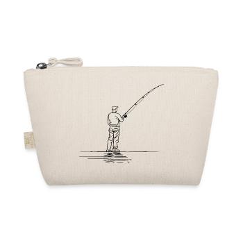 Fischer Drawing - Organic Pouch - nature - Front