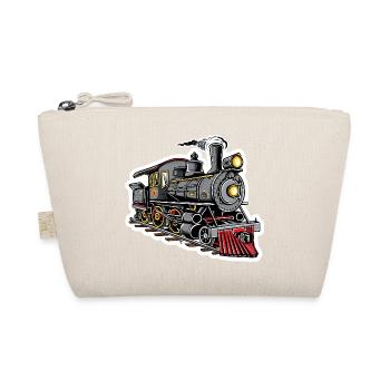 Steam Locomotive Graphics - Organic Pouch - nature - Front