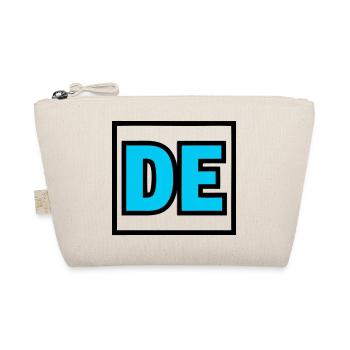 Lettres initiales DE Logo - Trousse biologique - nature - Devant