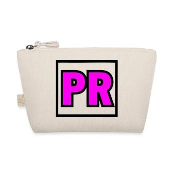 PR Initialen Rahmen Logo - Bio-Täschchen - Natur - Vorne