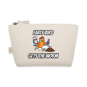 Early Bird bekommt den Wurm – lustige Idiom-Zeichentrickserie - Bio-Täschchen - Natur - Vorne