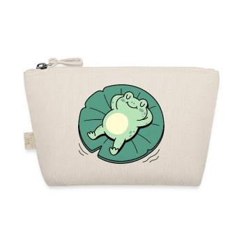 Blattschlummerfrosch - Bio-Täschchen - Natur - Vorne