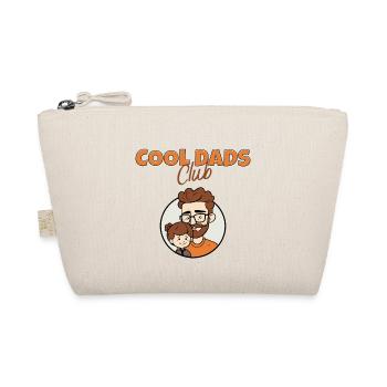 Cool Dads Club Papa Vatertag Tochter Sohn Geschenk - Bio-Täschchen - Natur - Vorne