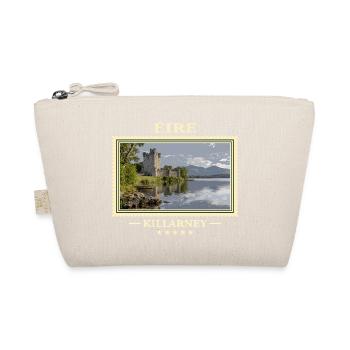 Irland Killarney Vintage Reisemarke - Bio-Täschchen - Natur - Vorne