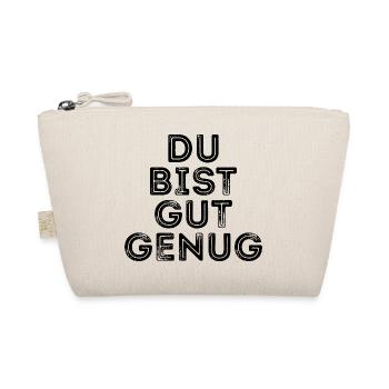 Du bist gut genug - Bio-Täschchen - Natur - Vorne
