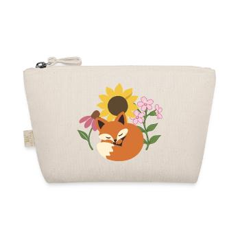 Schlafender Fuchs · Pflanzenillustration · Blumen - Bio-Täschchen - Natur - Vorne