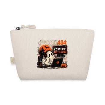Error 404: Costume Not Found – Halloween Ghost - Bio-Täschchen - Natur - Vorne
