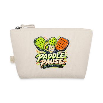 Paddle Pause – Spielt sich besser - Bio-Täschchen - Natur - Vorne
