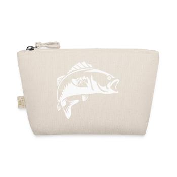 Barsch Fisch Angeln Fischer Angler - Bio-Täschchen - Natur - Vorne