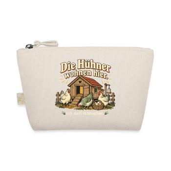 Stolzer Hühnerhalter Hühnerhaltung Hühnerfan - Bio-Täschchen - Natur - Vorne