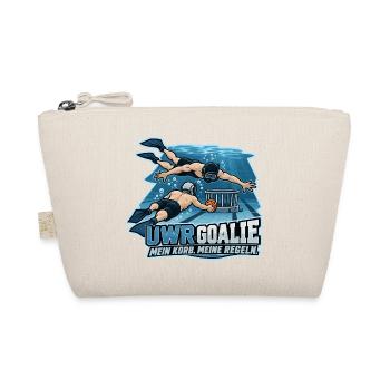 Unterwasser Rugby Goalie - Bio-Täschchen - Natur - Vorne