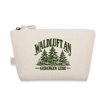 Waldluft an – Gedanken leise | Natur & Wandern - Bio-Täschchen - Natur - Vorne