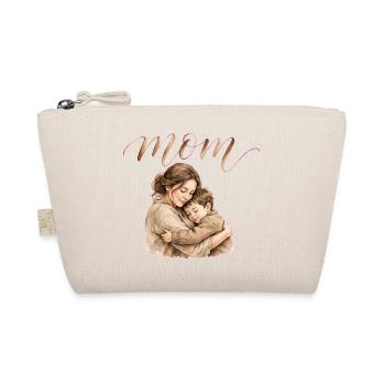 Mama umarmt Aquarell-Umarmung - Bio-Täschchen - Natur - Vorne