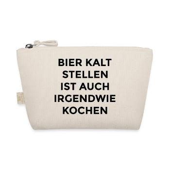 Bier Shirt - Bio-Täschchen - Natur - Vorne