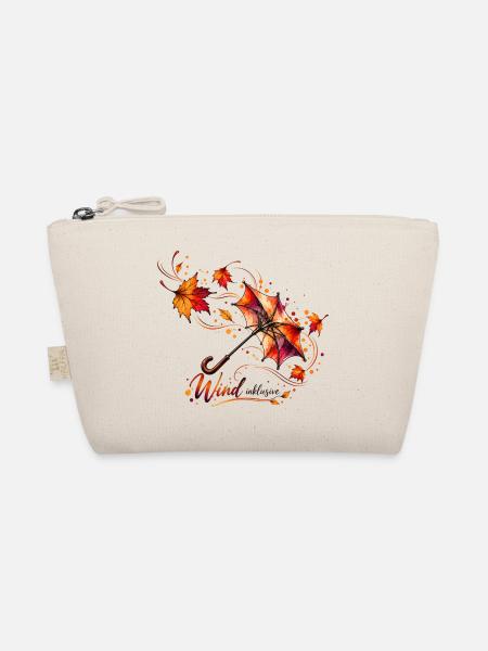 Herbstwind – Farben des Wandels - Bio-Täschchen - Natur